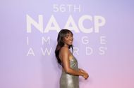 Ayo Edebiri at the 56th NAACP Image Awards on February 22, 2025. (Image via Getty)